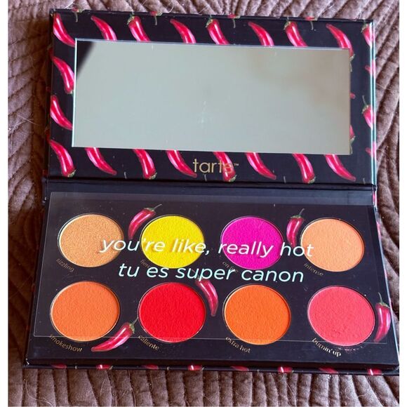 TARTE - NWT - "Spicy Betch" Pressed Pigment Palette. Eight Spicy Hot Shades. - Picture 13 of 14